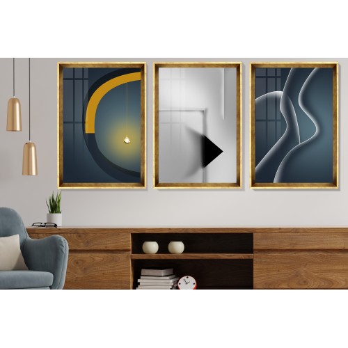 Abstract Three-dimensional Tablo Seti