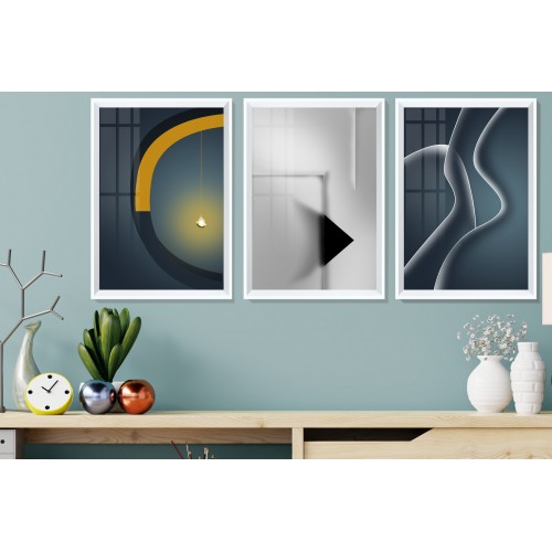 Abstract Three-dimensional Tablo Seti