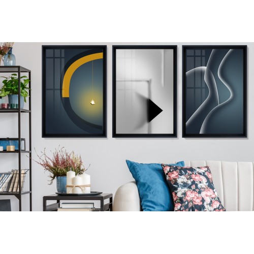 Abstract Three-dimensional Tablo Seti