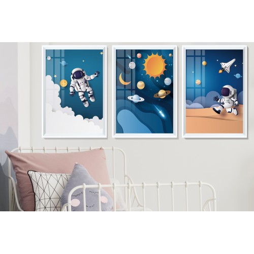 Uzayda Astronot 2 Tablo Seti