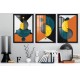 Modern Abstract Shapes 6 Tablo Seti
