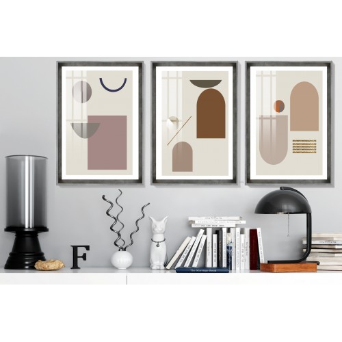 Modern Abstract Shapes 13 Tablo Seti