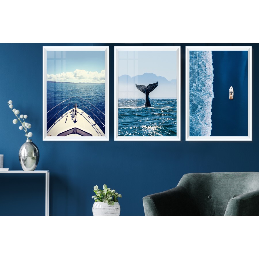 Aquatic Life And Travel Tablo Seti