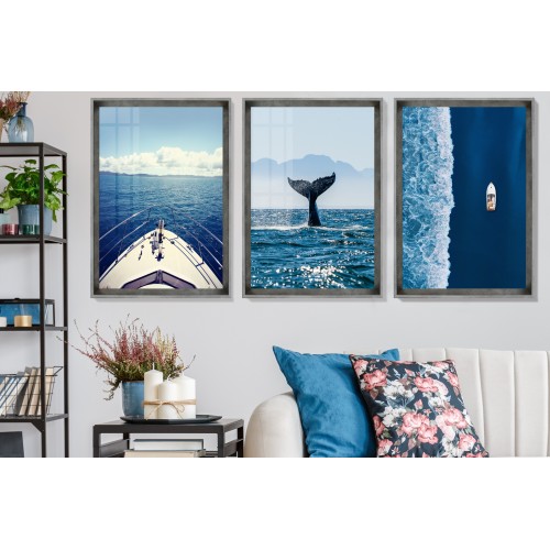 Aquatic Life And Travel Tablo Seti