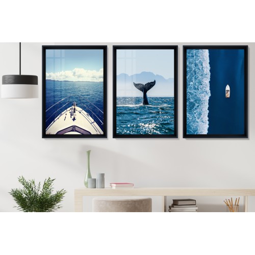 Aquatic Life And Travel Tablo Seti